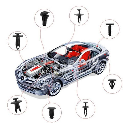 【厂家直销塑料汽车卡扣 马自达 福特汽车塑料扣 by1043推进式铆钉,1044价格,图片,配件厂家】